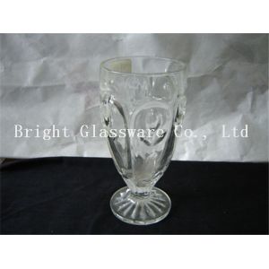 Buy cheap delicate design milk shake cup, glass ice cream cup wholesale product