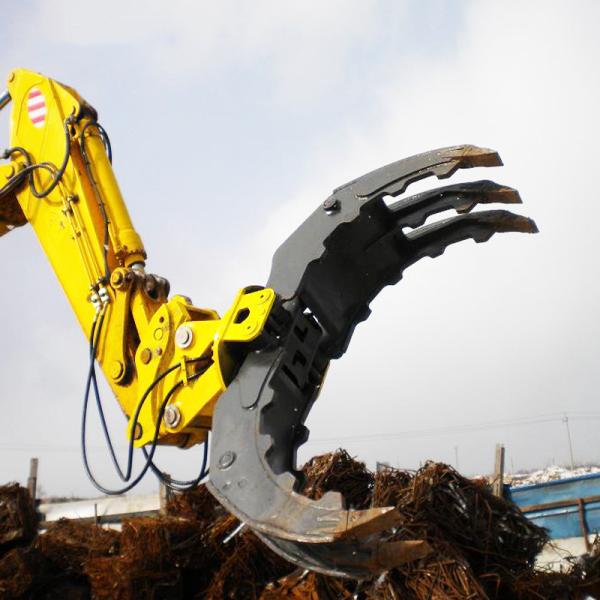 Excavator Hydraulic Grab 360 Degree Rotating Rock Grapple for 320 330 336