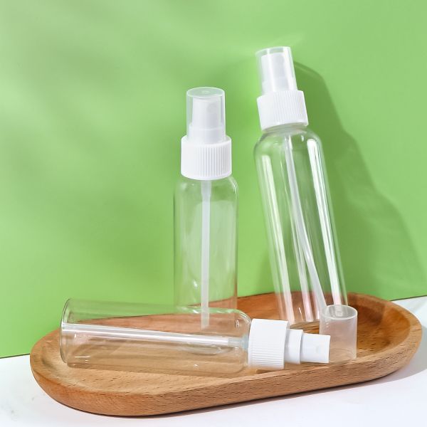 Wholesale Light-Blocking Leak-Proof Plastic Spray Bottles with Adjustable Nozzle for Skincare and Travel
