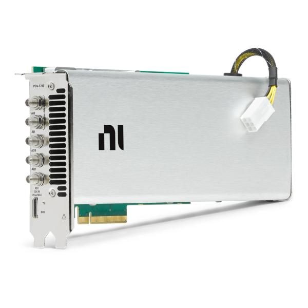 National Instruments PCIe-5785 FlexRIO Transceiver Device with 6.4 GS/s Sampling Rate 12-bit Analog Input and 6 GHz Direct RF Signal Acquisition