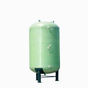 Buy cheap 8CBM Vertical FRP Chemical Tank Fiberglass Composite Vessel product