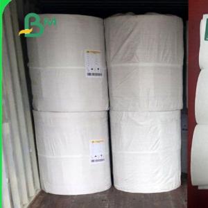 China 35gsm Good Breakage Resistance Green Security Mg White Kraft Paper For Packing on sale