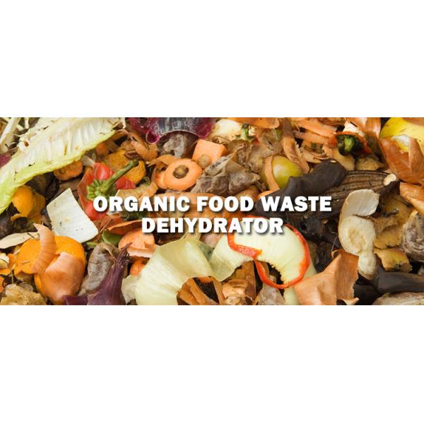 SS304 220V Food Waste Shredder Machine Shredding And Dewatering Waste Dehydration Machine