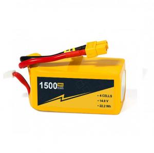 Buy cheap XT60 Connector Drone Lipo Battery Pack 4s 1500mah Lipo Battery 14.8V 50C-100c product