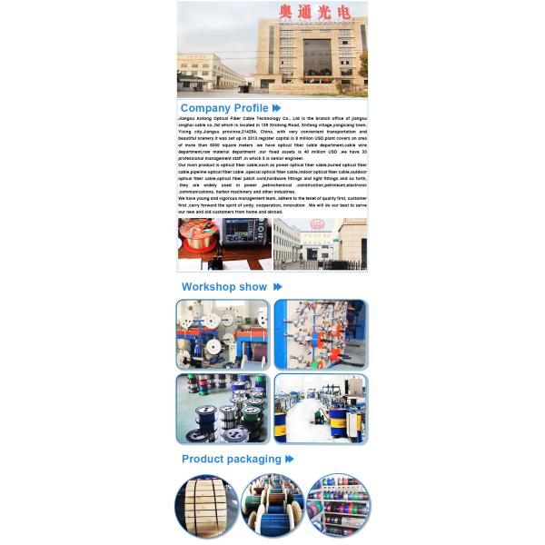 multimode 62.5/125 water-proof pigtai fiber optic cable 4 cores