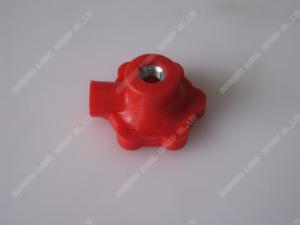 Buy cheap Speed Control Lever Knob Diesel Engine Parts Red Color Copper And Plastic Material S195 product