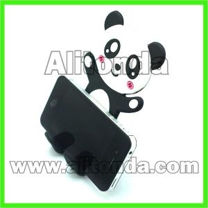 China Custom soft pvc cartoon animal soccer ball cheap high quality phone holder on sale
