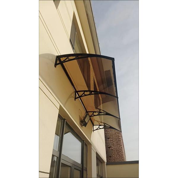 Fire Retardancy Rated B1 According To GB8624-1997 3mm bronze Polycarbonate Sheet with 2100mm Width