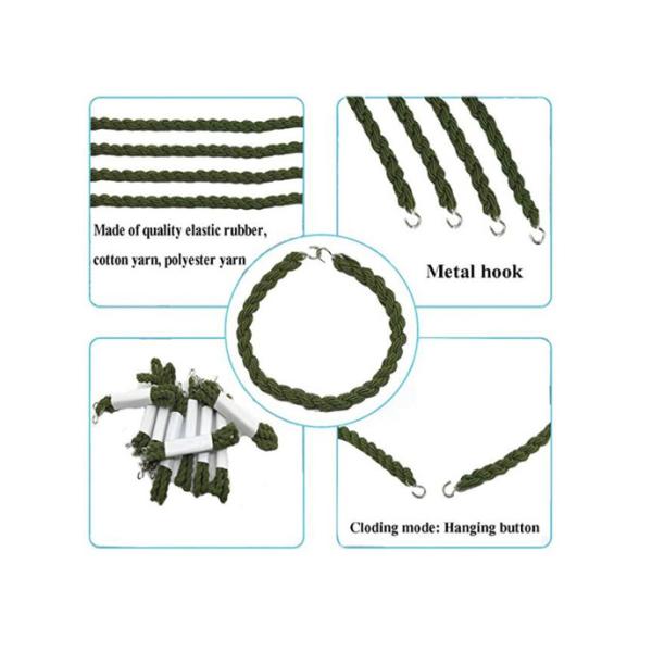 Round Shape Military Elastic Boot Bands Custom Package For Air Force CE Certification