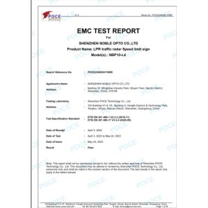 Shenzhen NOBLE Opto CO.,LTD Certifications