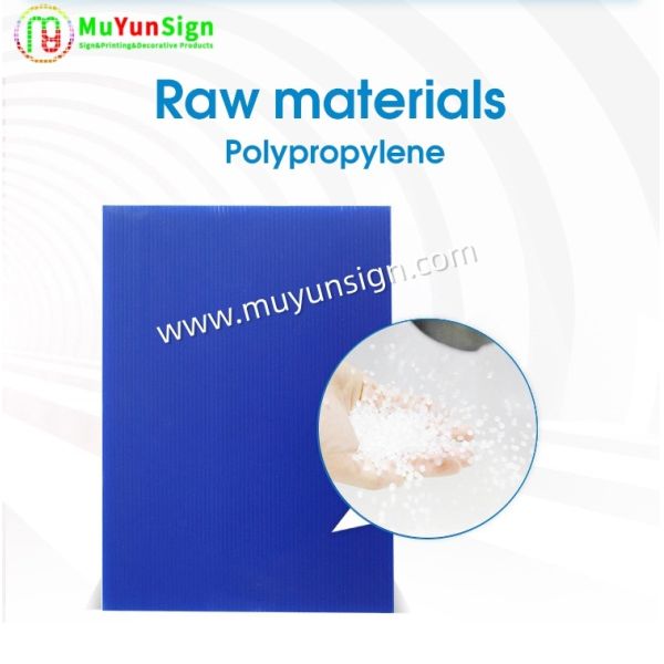 Transfer Box Packaging PP Corrugated Sheet Blue Black Red Polypropylene Resin