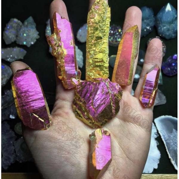 Stone / Rock Ion PVD Coating Service , Decorative Multi Colors PVD Plating