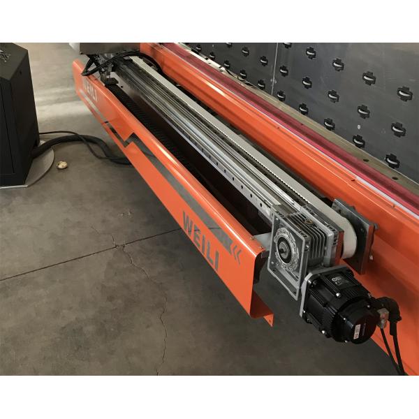 Auto Insulating Glass Sealing Machine YASKAWA Motion Controller And 13 Pieces Servo Motor Control