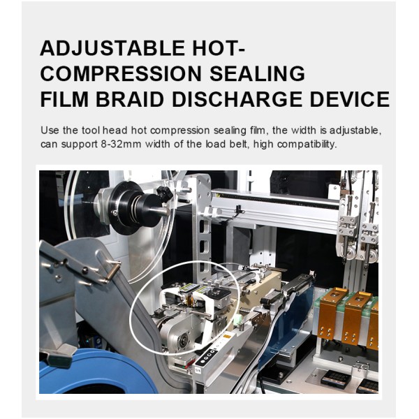 KA42-2000 High Speed Automatic Tape IC Programming Machine Tape To Tape SMD Chip Burner Auto IC Burning Equipment For Electronics Production Line