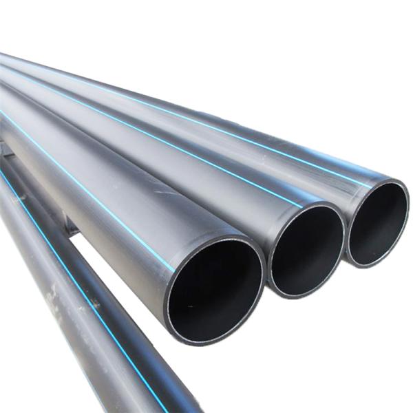 Black HDPE Pe100 Water Supply Pipe High Density Polyethylene DN800mm