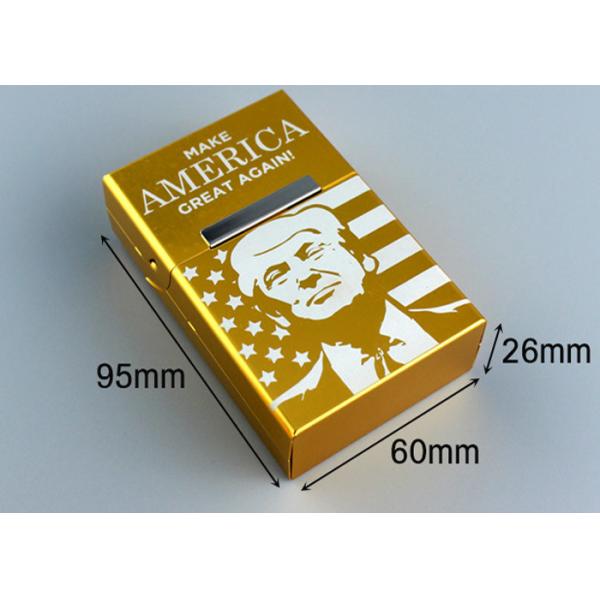 Funny Daily Household Items Trump'S Perimeter Aluminum Rolled Cigarette Box Magnet