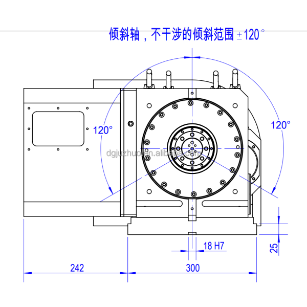 Worm Gear 4 Axis Rotary Table Tailstock For CNC Router Engraver Milling Machine