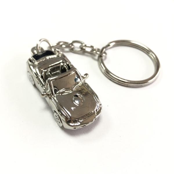 Convertible Car Model Keychain , Custom Vintage 3D Car Keychain
