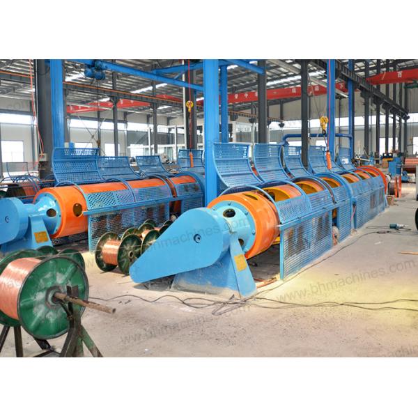 Steel wire rope tubular stranding machine High Speed 1+6/ 200 Cable Steel Wire Twist Tubular Stranding Machine