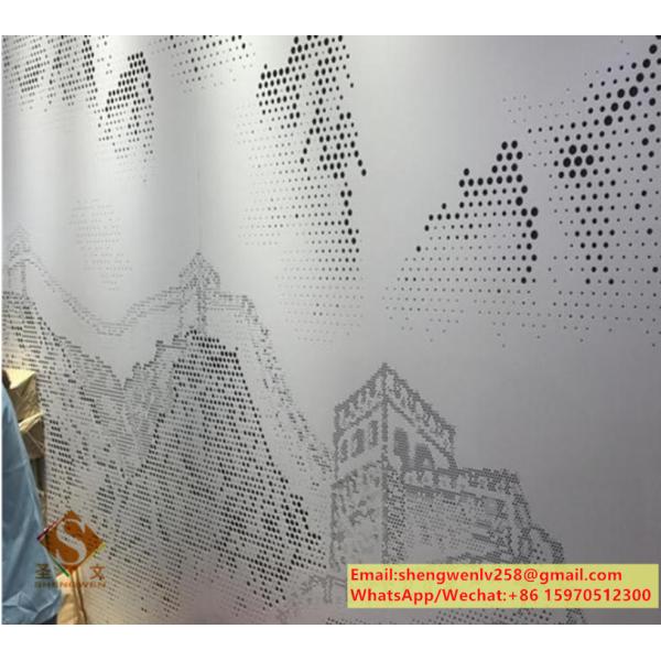 Metal aluminum facade aluminum panels for building facade customized metal sheet 3mm