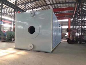 Buy cheap PLC Horizontal Water Tube Steam Boiler Skid Mounted Gas Oil Boiler product
