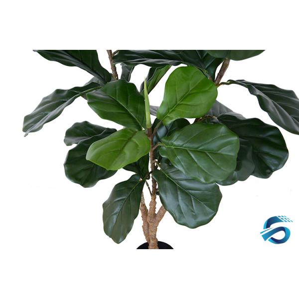Non Toxic Silk Artificial Potted Plants 1.1 To 1.8 M Height OEM / ODM Service