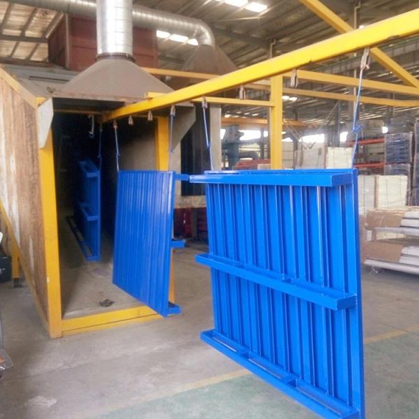 High Efficient Stackable Steel Pallets , Stackable Storage Racks Convenient