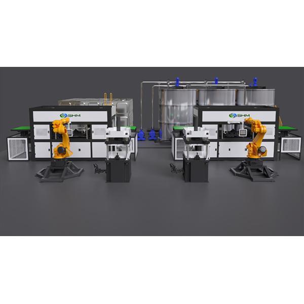 Sustainable Sugarcane Bagasse Pulp Molding Tableware Machine