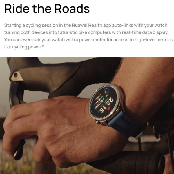 Original Hua-wei WATCH GT 5 Tracker Smart Watch Health Monitor 100+ Sport Modes Smartwatch Call 2-Week Battery Life