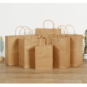 FULLY AUTOMATIC SHOPPING PAPER BAG MAKING CNC MACHINE
