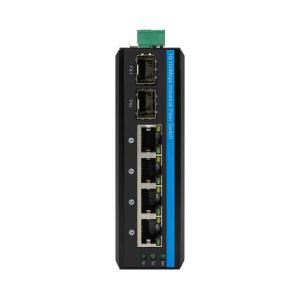 Buy cheap 10/100Mbps Unmanaged Industrial Ethernet Switch Hub 6 Port 4rj45 for outdoor product
