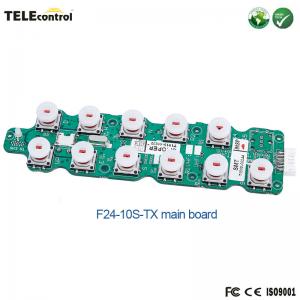 Buy cheap F24-10S Remote Control Spare Parts Telecontrol Industrial Remote Control Transmitter PCB product