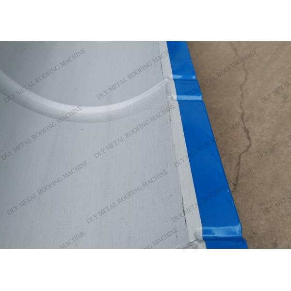 4kw Roof Ridge Cap Roll Forming Machine PLC Ridge Roof Tile Forming Equipment
