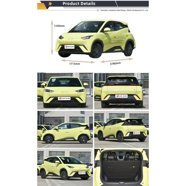405KM Long Range Energy Car EV BYD Seagull 2024 Flying Edition Battery Capacity 30.08kWh