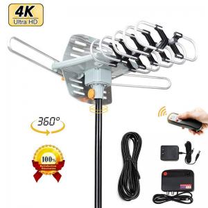 China 150 mile outdoor antenna high gain FM/VHF/UHF 360 degree rotation outdoor tv antenna on sale