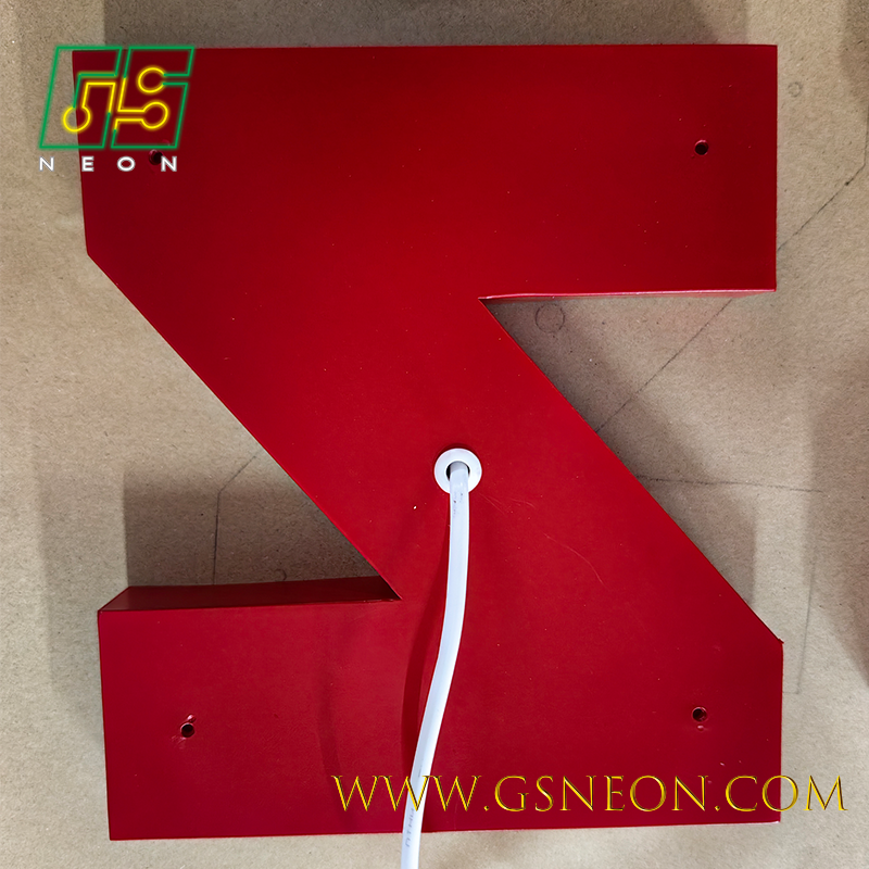 LED Single Line Exposed Neon Sign Wall Decor For Pizza Restaurant Window Display