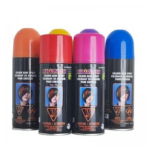Buy cheap Popular Party Supply Hair Color Spray Black Color Changing Hair Spray Temporary Hair Color Spray product
