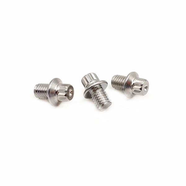 Non Standard Flange External Hexagon Screws Aluminum Pedal Nails Corrosion Resistance