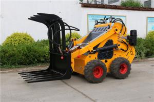 Buy cheap WY230 23HP Mini Skid Steer Loader With Log / Grass Grapple CE Approved product