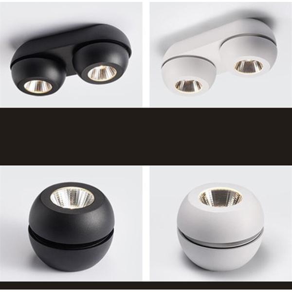 Surface Mounted 4×10W LED Ceiling Downlight 80lm/Watt