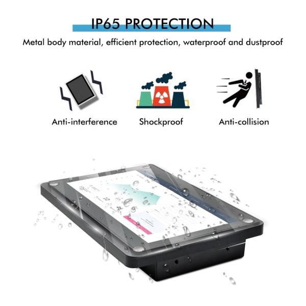 IP65 19" 1280x1024 Touch Screen Lcd Monitor For Gaming
