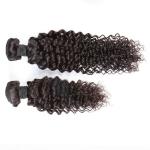 Unprocessed Indian Deep Curly Hair Bundles Durable With High Temperature
