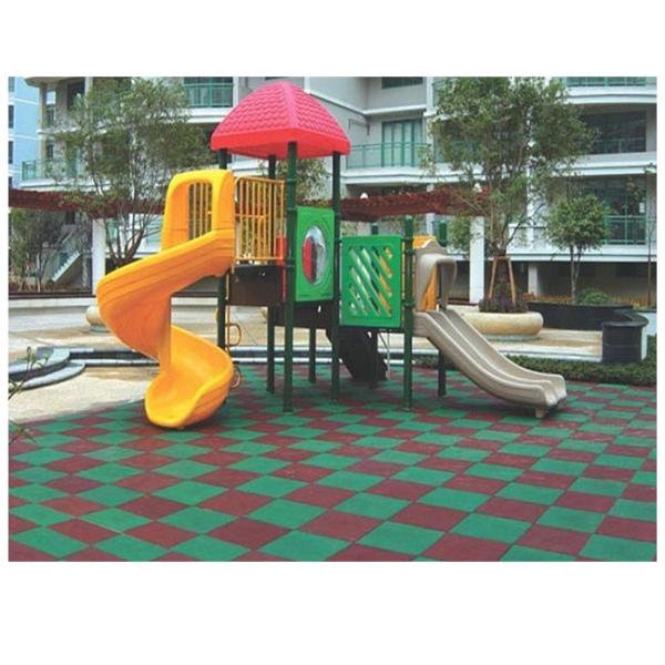 High Elasticity EPDM Rubber Flooring Durable Athletic Playground Surface