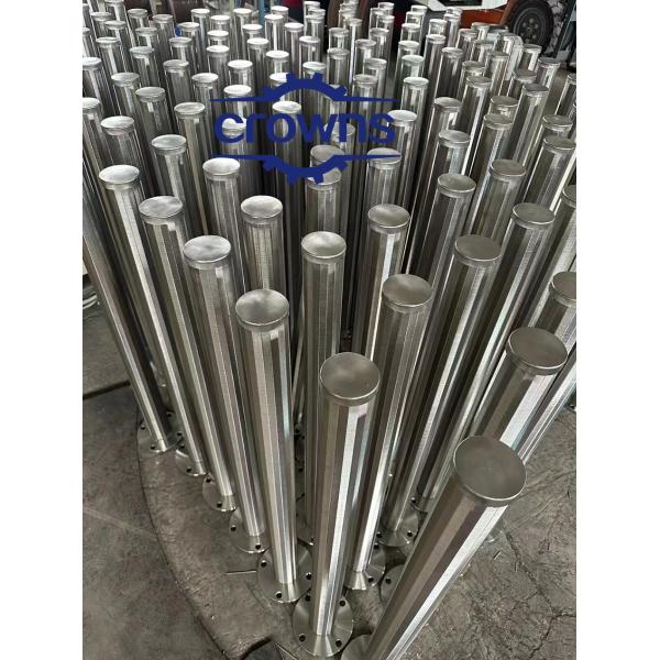 Stainless Steel Johnson Screen Tube Wedge Wire Resin Traps For Vacuum Infusion