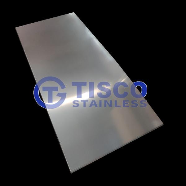 Mirror Polished Stainless Steel Sheet Cold Rolled Various Grades Mill Edge Finish for Architecture /