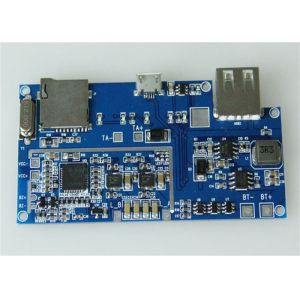 Blue SMT Multilayer HDI PCB Assembly Prototype For Driverless