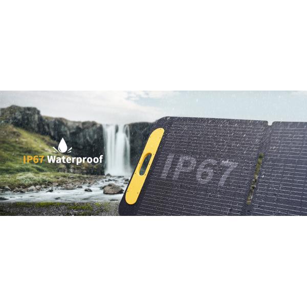 Portable Hybrid Mono Solar Panel 110W 19V IP67 Waterproof