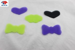 China Multicolored Nylon Hook Loop Hair Holder Or Hair Decoration With Heat Resistant on sale