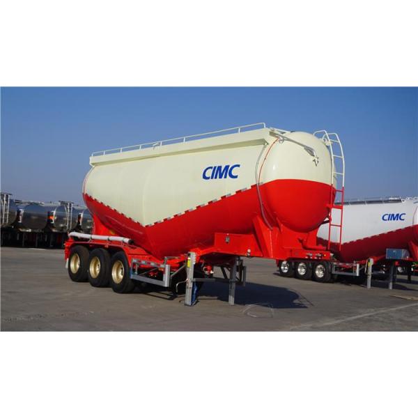 50-55cbm Powder Bulk Cement Tankers Truck for Sale-CIMC Manufacturer