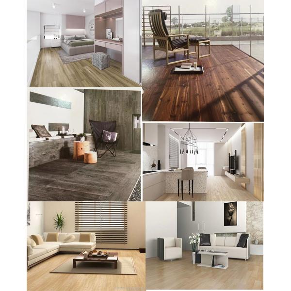Indoor 5mm SPC Vinyl Planks with Embossed and Scratch Resistant Surface Treatment
